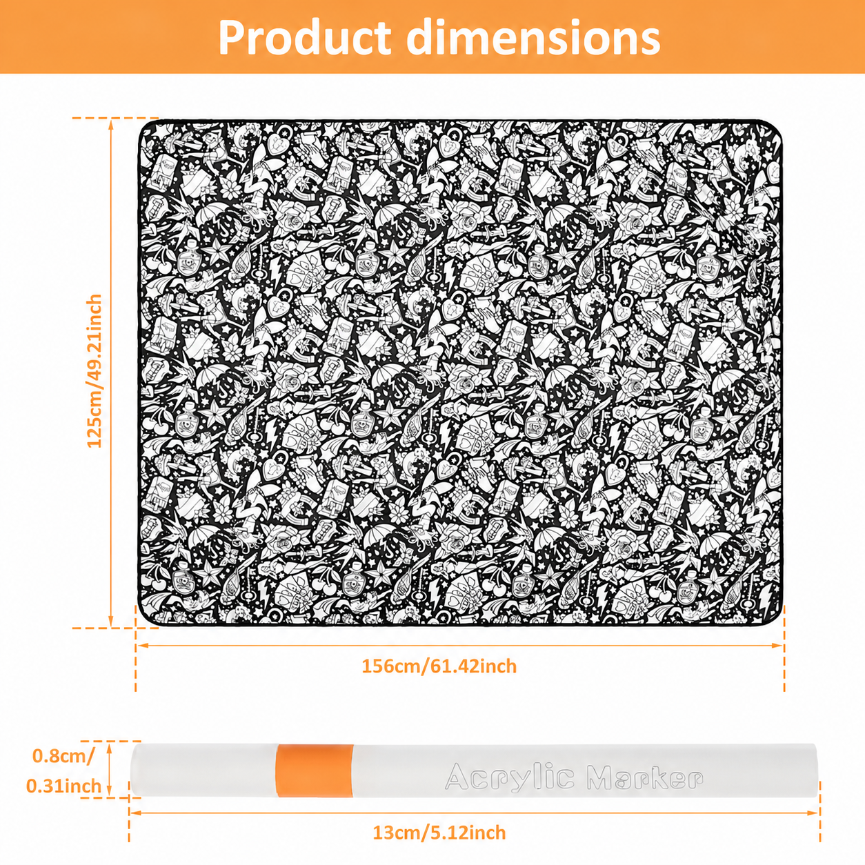 ColorCloak™ Colorable Blanket