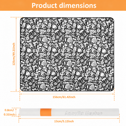ColorCloak™ Colorable Blanket